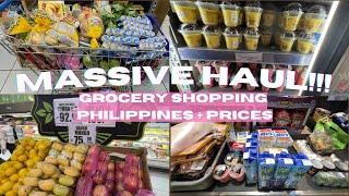 RELAXING ASMR | Grocery Shopping Vlog Philippines + Prices | May Monthly Haul | SM Grocery + Landers