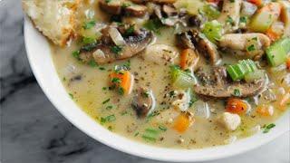 Creamy Chicken and Mushroom Soup