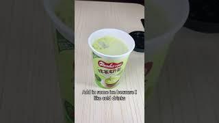 Matcha Instant Drink  #snacks #snackreview