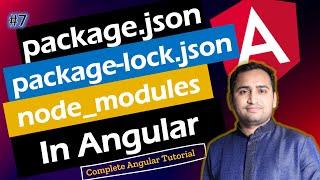 Package.json vs Package-lock.json in Angular | Package.json in Angular | Angular Tutorial