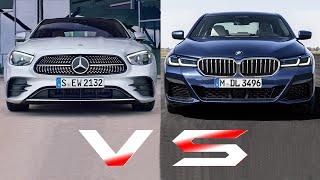 2021 Mercedes E-Class vs 2021 BMW 5 Series