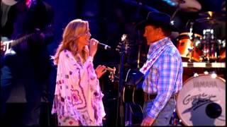 George Strait: When Did You Stop Loving Me Live HD with Sheryl Crow