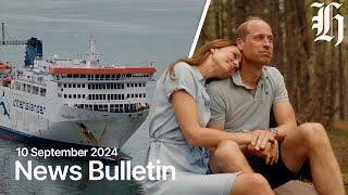 Ferry fleet future and princess’ cancer update | Focus Morning Bulletin September 10, 2024