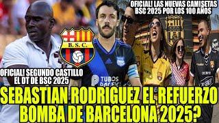 SEBASTIAN RODRIGUEZ EL REFUERZO BOMBA DE BARCELONA 2025? NUEVAS CAMISETAS BSC 2025 POR LOS 100 AÑOS