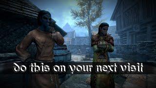 Do THIS in Riften During Your Next Skyrim Playthrough