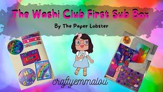 The Washi Club First Sub Box