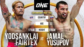 SHOCKING MUAY THAI CLASH  Yodsanklai Fairtex vs. Jamal Yusupov