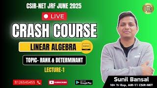 Crash Course CSIR-NET June 2025 || Orientation Session || By SB Sir