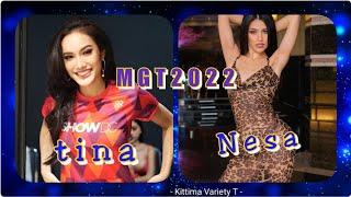 Tina & Nesa Mahmoodi top5 Miss Grand Thailand 2022 .