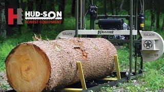 The Warrior Portable Sawmill, Affordable 36” Log Capacity From www.Hud-Son.com