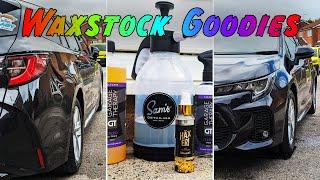 Waxstock Haul - Garage Therapy, Stjarnagloss, Sam's Detailing, Rimmats - Let's Test Them!