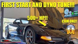 C5 Corvette Cam Swap Part 3 - FIRST START & Dyno Tune!!!