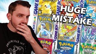 I Regret Selling My Entire Pokémon Game Collection