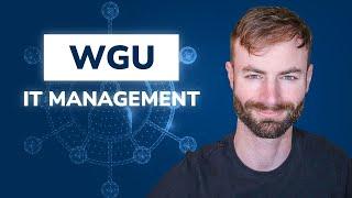 WGU IT Management Degree Roadmap - How to Graduate in 6 Months!