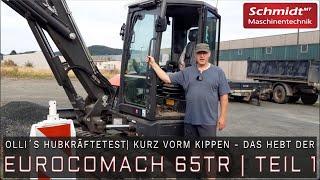 Olli´s Hubkräftetest | EUROCOMACH 65TR | Teil 1 | Schmidt Maschinentechnik