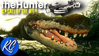 SMOKED HIM! Tree Stand CROSSBOW Hunting a Piebald Alligator! | Call of the Wild