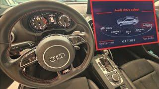 Audi sport and drive modes explained