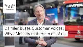 eMobility at Daimler Buses: More than technology – a mission for the future!