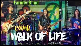 WALK OF LIFE_(Dire Straits) COVER By: Father & Kids Band @FRANZRhythm