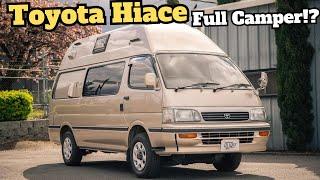 Does this Toyota Hiace Have it all? A 1994 Toyota Hiace LH129 Full Camper. 4x4 Diesel. 5sp Van!