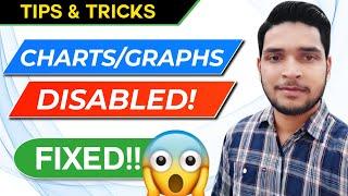 Why Charts or graphs are not Usable in MS Excel? | Advance Excel Options #shorts #excelhurdles