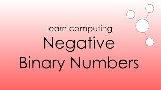 Negative Numbers