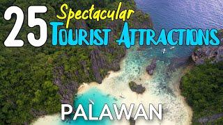 25 TOURIST ATTRACTIONS IN PALAWAN | Palawan Philippines Best Places To Visit