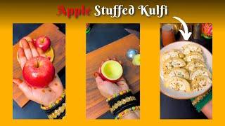 Apple Kulfi | Fruits Stuffed Kulfi Recipe | Summer Specials Ice Cream Recipe | The Cookingamma