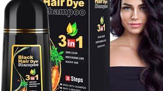 BLACK HAIR DYE SHAMPOO 3in1 review