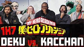 My Hero Academia -1x7 Deku vs Kacchan - Group Reaction