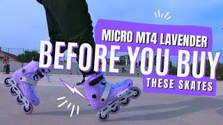 MICRO MT4 LAVENDER - FULL REVIEW / EVERYTHING YOU NEED TO KNOW / URBAN INLINE SKATES