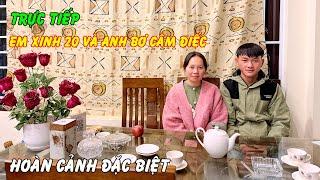 TRỰC TIẾP '' EM XINH 20 VÀ ANH BƠ CÂM ĐIẾC MỘT HOÀN CẢNH RẤT ĐẶC BIỆT