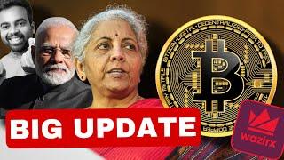 INDIAN GOVT TO BAN CRYPTO ? || WAZIRX HACK UPDATE