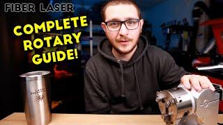 Set Up A Fiber Laser Rotary Tool with EZCAD | COMPLETE GUIDE