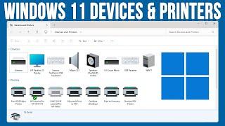 How to Open the Devices and Printers Settings in Windows 11