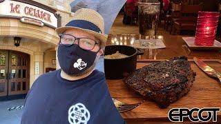 Epcot Le Cellier Steakhouse Dining 2021 | Amazing STEAK & Poutine In Epcot’s World Showcase 2021