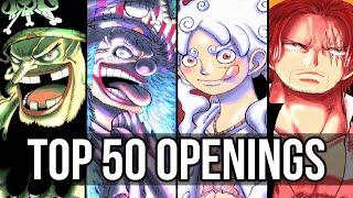 TOP 50 One Piece Openings『MAD』from Raftel Archives