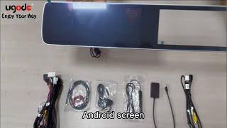 12.3inch Android Long Touch Screen Replacement Upgrade Retrofit Panel for Mercedes Benz S Class W222