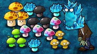 A MUSHROOM GLADE FULL OF MUTANT PLANTS AND ZOMBIES ► Plants vs. Zombies Fusion #25 PvZ