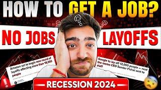 How To Actually Get Placed as a Software Engineer in 2024? Recession and Mass Layoffs?
