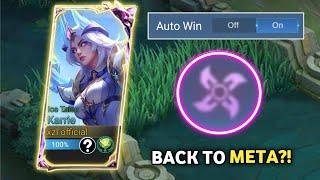 ASSASSIN KARRIE IS BACK!! THIS EMBLEM WILL MAKE HER META AGAIN (Must try!) | MLBB