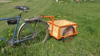 Homemade Bicycle Trailer