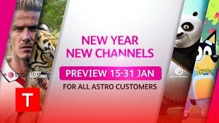 Promo: New Year! New Channels! | Astro