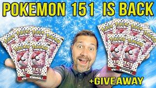 Pokemon 151 is Back! Pokemon Investing Pokemon Prices Falling + GIVEAWAY