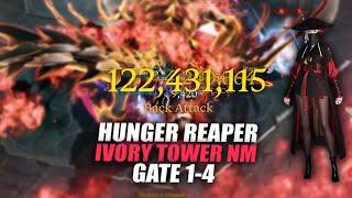 1605 Hunger REAPER Ivory Tower Gate 1-4 (%61-39) | Lost Ark: PvE 로스트아크