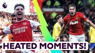 Iconic Arsenal v Man Utd Moments That Get More and More Heated!