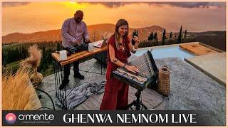 Ghenwa Nemnom Live at Amente Lefkada | Ethnic Music & Breathtaking Sunset | Amente Lefkada