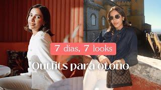 7 DÍAS 7 LOOKS DE OTOÑO  | OUTFITS PARA OTOÑO