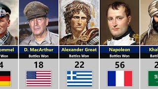 Top 50 Greatest Generals in History