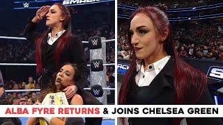 ALBA FYRE RETURNS & JOINS CHELSEA GREEN WITH A NEW ROLE!